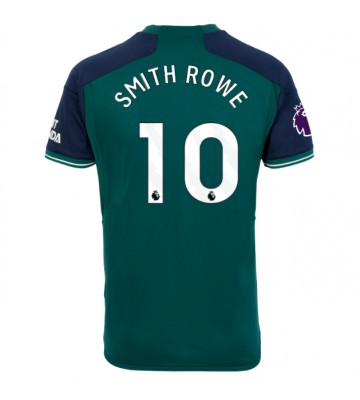 Lacne Muži Futbalové dres Arsenal Emile Smith Rowe #10 2023-24 Krátky Rukáv - Tretina